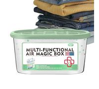 Assorbitori Di Umidità Per Armadio,Scatola Portatile per Assorbimento Umido da 110 Grammi - Assorbitori Di Odori Per La Casa,Per Casa, Armadio, Cucina, Camera, Bagno, Auto, Camper, Cantina, Ante, Gara