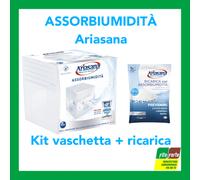 ASSORBIUMIDITA' ARIASANA STOP UMIDITA' DEUMIDIFICATORE VASCHETTA+RICARICA SALI
