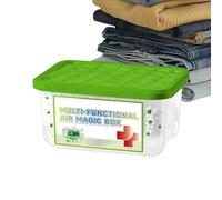 Assorbiumidità Da Bagno, Deumidificatore Da 200 G Con Rimozione Della Polvere | Box Deumidificatore Per Auto Per La Rimozione Degli Odori, Per Bagno, Camera Da, Soggiorno, Ufficio E Casa