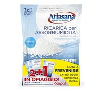6pz ARIASANA RICARICA UNIVERSALE per Assorbiumidità Inodore 450gr sali umido