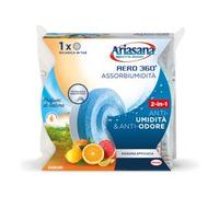 Ariasana Aero 360° Ricarica TAB Agrumi per Dispositivo Aero 360° kit, Assorbi Umidità in Tab Profumata Energizzante, Elimina i Cattivi Odori, Aromaterapia, 1 TAB da 450g
