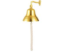 Assorted Collections Campanello in Ottone Da Parete a Tema Nautico, Stile Marinaro, Per Barche, Scuole, Cene, Ricevimenti, Da Appendere Alla Parete, Per Porte, Bar, Pub.