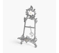 Assorted Collections Espositori a cavalletto per decorazioni artistiche, dipinti, piatti decorativi, insegne per matrimoni, porta menù, decorazioni per la casa, supporto in argento (argento, 9pollici)