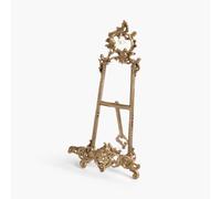 Assorted Collections Espositori da cavalletto in ottone, per Art Deco, dipinti, immagini piatti decorativi, cartelli nuziali, porta menu, decorazioni per la casa supporto per foto cromato (21 pollici)