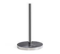 Assorted Collections Portarotolo da cucina, porta asciugamani da cucina, autoportante, con base in marmo, per rotoli da cucina standard, organizer classico alla moda (argento)