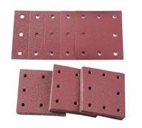 Assorted Sandpaper - 120 Pieces Sanding Paper For Wood, 4.3x4.5in Pads For Metal Conscrete Floor Cabinet Industrial Craft Project Boat Model Making And Others