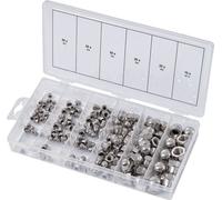 ASSORTIMENTO 150 DADI CIECHI INOX M3-M10