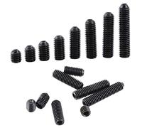Assortimento 200 Pezzi Vite a Esagono Incassato M3 in Acciaio Nero Resistente per Mobili Elettronica Fai da Te e Lavori Professionali Viti di Alta Qualità per Progetti Domestici