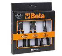 Assortimento Beta 1169G/D3 Kit Pinza Universale, 1 Pinza Becchi Mezzotondi