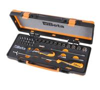 Assortimento Beta 900/C12MR Kit Di 12 Chiavi A Bussola Esagonali, + 20 Inserti