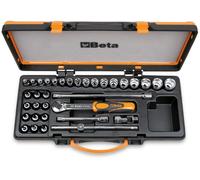 Assortimento Beta 910.../C29 Kit Di 17 Chiavi A Bussola 12 A Giravite + 5