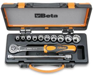 Assortimento Beta 920AS/C10 Kit Di 10 Chiavi A Bussola Poligonali + 2