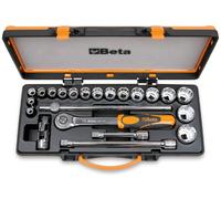 Assortimento Beta 920AS/C17X Kit Di 17 Chiavi A Bussola Poligonali + 5
