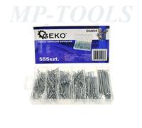 ASSORTIMENTO COPPIGLIE TIPO R 555pz PERNI FERMI DI SICUREZZA GEKO G02826