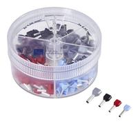 Vogt Verbindungstechnik 737060 Assortimento di capicorda doppi Grigio, Rosso,