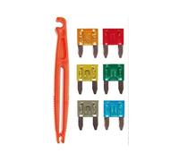 Assortimento di 121 fusibili mini - da 5 a 30 A