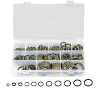 Assortimento di 245 guarnizioni in 12 misure per applicazioni idrauliche, automobilistiche ed elettriche