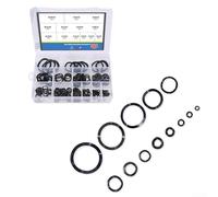 Assortimento di 320 rondelle ondulate a compressione in acciaio al carbonio per un fissaggio sicuro e prevenzione dell'allentamento delle vibrazioni