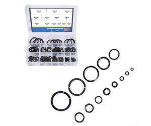 Assortimento di 320 rondelle ondulate a compressione in acciaio al carbonio per un fissaggio sicuro e prevenzione dell'allentamento delle vibrazioni