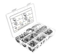 Assortimento di 60 Pezzi Per Ingranaggi A Vite Regolabili Morsetti Tubo Carburante Con 0 24 A 1 49 Pollici Diametro Per Prevenire Le Perdite