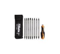 Beta 1281BG-TX/A8 - Assortimento di 8 giravite bivalenti e 1 impugnatura di manovra, in astuccio