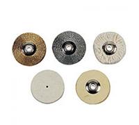 Set 5 accessori lucidatura metalli Proxxon 28312 per MicroMot SP/E