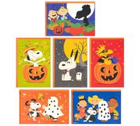 Assortimento di biglietti di Halloween Hallmark Peanuts (24 biglietti con buste)