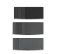 Assortimento di carta vetrata a umido e a secco, 45 pezzi, grana 120-3000, fogli in carburo di silicio 9x23 cm