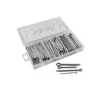 ASSORTIMENTO DI COPPIGLIE IN ACCIAIO INOX - 144 PZ