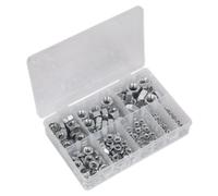 Assortimento Di Dadi In Acciaio Sealey 255Pc M4-M16 Metric AB046SN