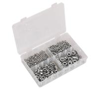 Assortimento Di Dadi In Acciaio Sealey 370pc M5-M10 Metric AB028SN