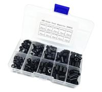 Assortimento di distanziatori in nylon multiuso per colonne isolanti per il montaggio di componenti hardware kit assortito da 200 pezzi