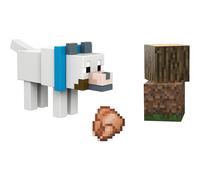 Assortimento di figure di base Minecraft da 3,5 pollici | Lupo