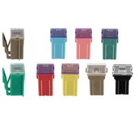 Assortimento di fusibili giapponesi femminili tipo J e D, 20A-80A, confezione da 9
