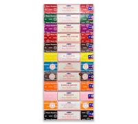 Assortimento di incensi Satya - Pack Ancestral Wisdom (include 2 fragranze esclusive) - 12 bustine da 15 g - 180 g totali - Ideale per aromaterapia, meditazione e yoga