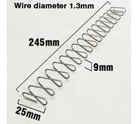 Assortimento di molle rettangolari molla di compressione quadrata resistente alla fatica in acciaio inossidabile