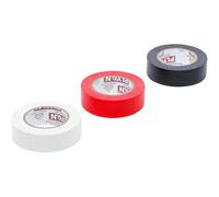 Assortimento di nastro isolante VDE 3 pezzi - l. 9,1 cm, L. 28,7 cm - Isolamento elettrico sicuro e durevole - D-Work