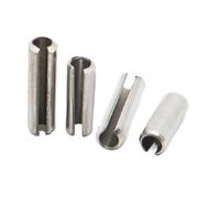 Assortimento di perni a molla, 304 mollette spaccate GB879 M1.5 dell'acciaio inossidabile a M5 dal diametro 5mm alla lunghezza di 50mm(M3x10pcsx12mm)