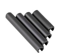 Assortimento di perni a molla, Perni elastici divisi M6 Elementi di fissaggio con tasselli a fessura in acciaio al carbonio nero M6x (10-60) mm Confezione(M6x45mmx50pcs)