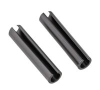 Assortimento di perni a molla, Spine elastiche divise in acciaio al carbonio nero M2,5x (5-20) mm(M2.5x14mmx300pcs)