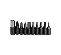Assortimento di punte per cacciavite compattate con struttura resistente per elettricisti, durata a lungo termine, punta per cacciavite