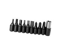Assortimento di punte per cacciavite compattato con costruzione resistente per elettricisti durevolezza uso a lungo termine cacciavite in acciaio metallo