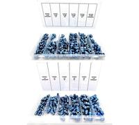Assortimento di raccordi per grasso idraulico da 110 pezzi - Assortimento