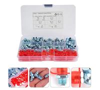 Assortimento di raccordi per ingrassatori da 120 pezzi / set Raccordo per