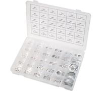 Assortimento di rondelle in alluminio, 300 pezzi.