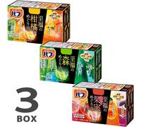 Assortimento di sali da bagno giapponesi Kao Babu 3 scatole compresse di anid...