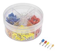 Assortimento di tubetti terminali 0,5 mm 2,5 arancioni bianchi gialli