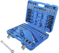 Juego de herramientas | 6,3 mm (1/4") + 12,5 mm (1/2") | E-Torx/perfil en T (para Torx) | 84 piezas