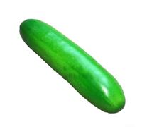 Assortimento di verdure simulate in plastica per la decorazione della casa ristorante interior design negozio al dettaglio Visual Merchandising e dimostrazioni educative (cetriolo)