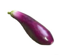 Assortimento di verdure simulate in plastica per la decorazione della casa ristorante Interior Design Retail Store Visual Merchandising e dimostrazioni educative (melanzane)